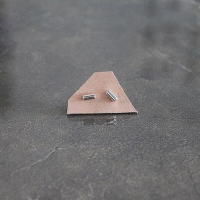 Stud Shapes Earrings / Silver