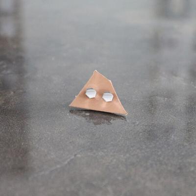 Stud Shapes Earrings / Silver