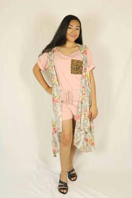 DAC0401 Print Cardigan Plus (Wholesale ONLY)