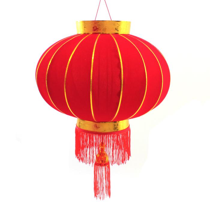 Chinese Lantern w/Velvet Look – 16?