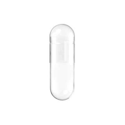 Gelatin Clear Empty Capsules- Size 00