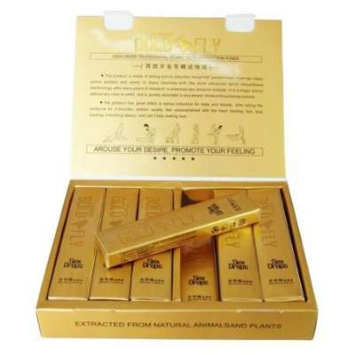 SPANISH GOLD FLY SEX DROPS–5ml x 12 Sachets