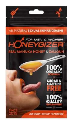 HONEYGIZER ROYAL HONEY w/GINSENG–12 Sachets