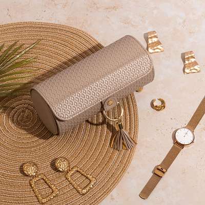 Vlando Viaggio Small Jewelry Case, Travel Accessory Storage Box