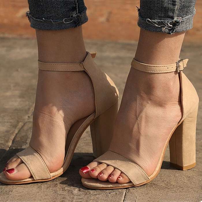 Womens Hannah1 Platform Chunky Heel Metallic Glitter Party Ankle