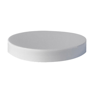 92mm 92-400 White Smooth Plastic Cap w/Induction Seal